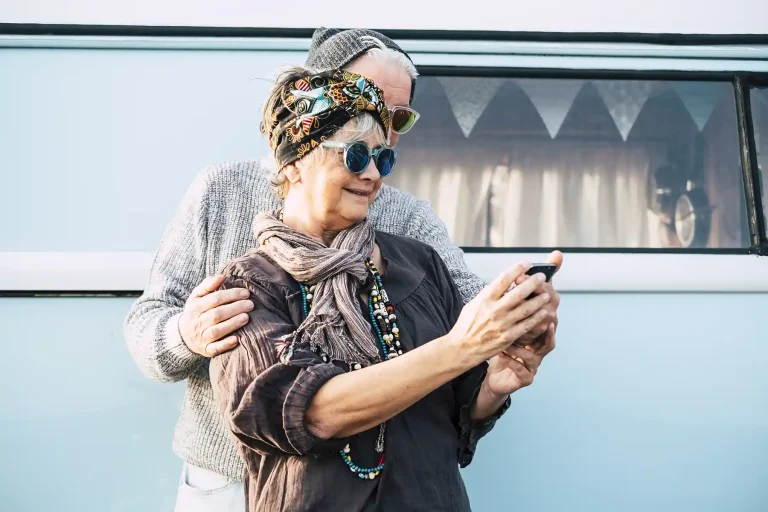 why retirees stays at rv park